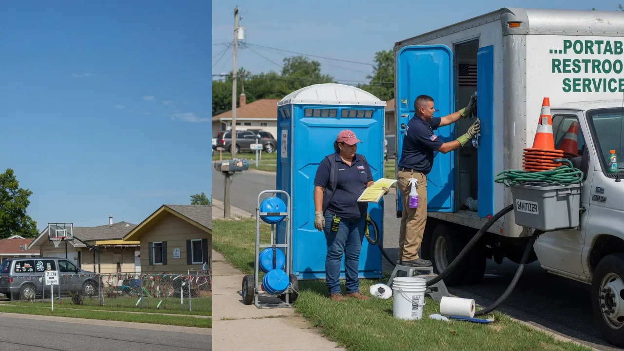 Portable Toilet Rental in Blue Mound, KS near me